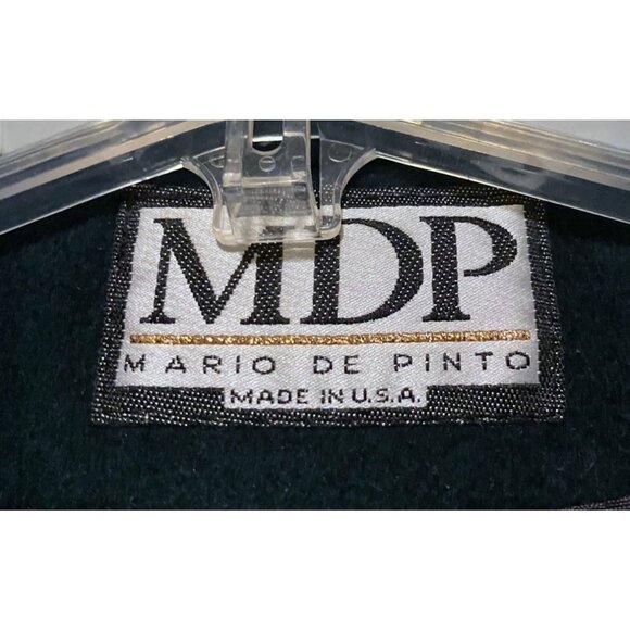 Vintage Womens Wool Overcoat XL Double Breasted Minimalist Capsule 100% Wool USA - Picture 7 of 9